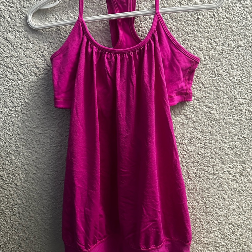 Lululemon Athletica Pink Tank Top